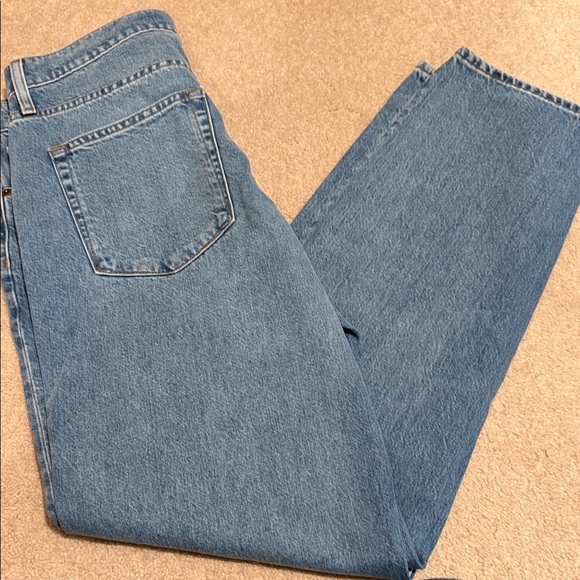 J. Crew Mid rise slouchy straight  Relaxed Fit Denim Jeans new with tags - Picture 3 of 3